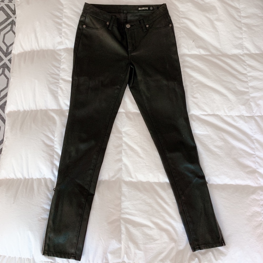 Blank NYC faux leather pants